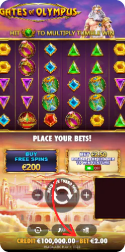 Gates-of-Olympus-Set-a-bet
